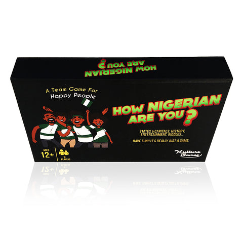 How Nigerian Are You? - Kulture Games